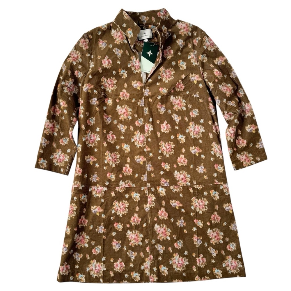 Tuckernuck Hazel Bouquet Corduroy Clifton Dress | SMALL NWT - Picture 6 of 11